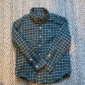 Vineyard Vines plaid flannel button down